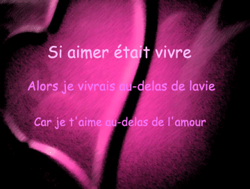 SI AIMER ETAIT VIVRE