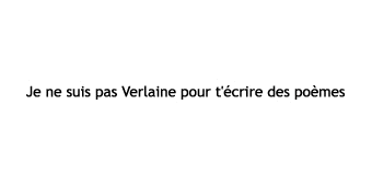 JE SUIS PA TRES ROMANTIKE MAI JE SAI TE DIRE JE TAIME