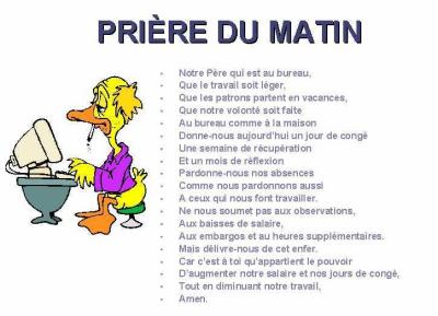 priere du matin